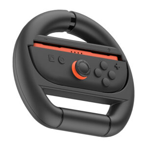 Joy-Con Mini Controller Steering Wheel Racing Game Accessory
